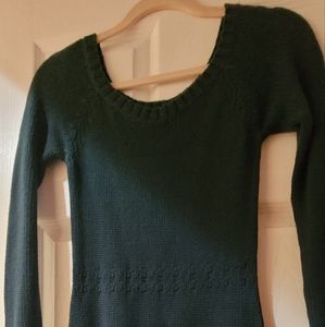 Nordstrom Teal Sweater Dress, Size S